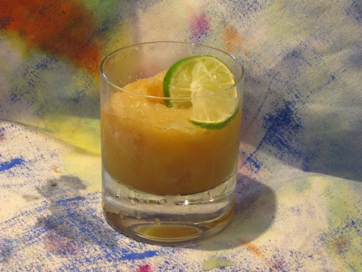 Lemon Bourbon Slushies